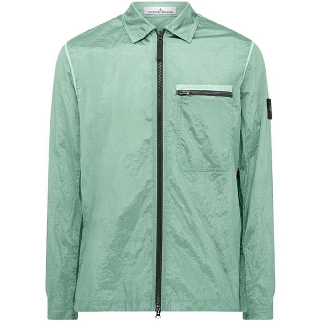 Stone Island Nylon Metal Overshirt - Green